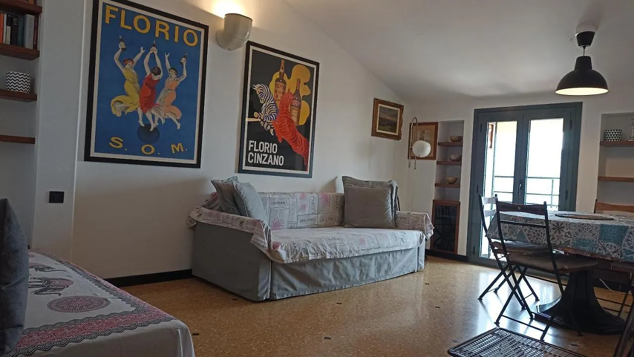 Appartamento A due passi dal cielo e dal mare - Balcony with Sea View Camogli Italia