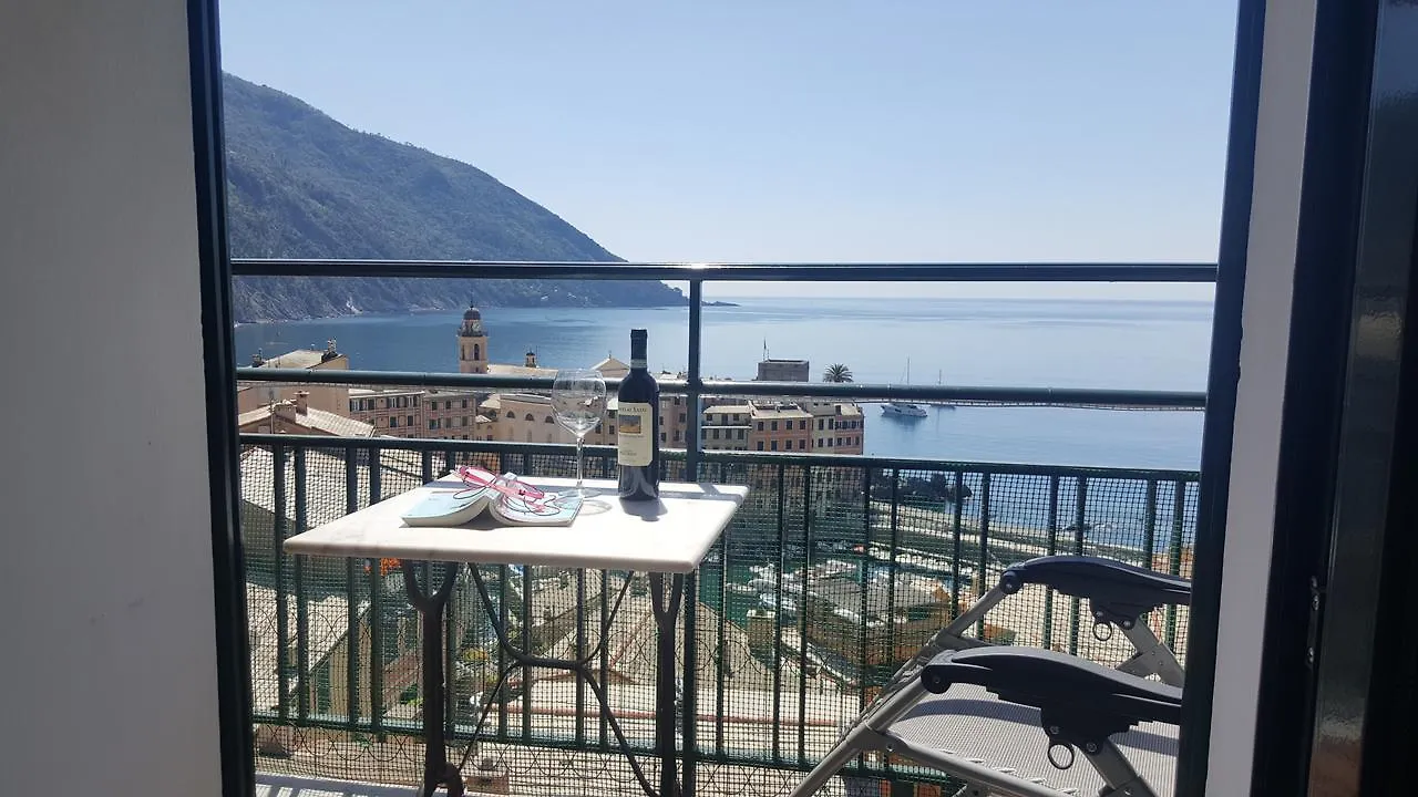 Appartement A Due Passi Dal Cielo E Dal Mare - Balcony With Sea View à Camogli